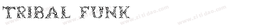 Tribal Funk字体转换